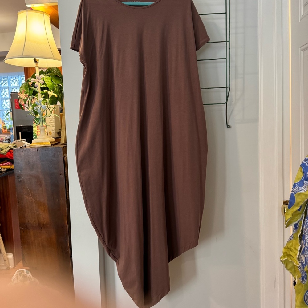 Universal Standard Geneva Dress Clay Color L or 22/24 Plus Size